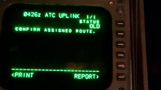 Confirm assigned route Via CPDLC when crossing the Atlantic ocean [upl. by Rehpotisrhc888]