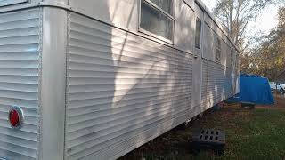 1957 Spartan Imperial Villa Travel Trailer For Sale 2022 Exterior [upl. by Carline]