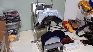 Stahls Hotronix Hat Heat Press [upl. by Anoved]