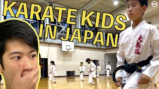 The extraordinary practice of Japanese Karate Kids [upl. by Idnat]