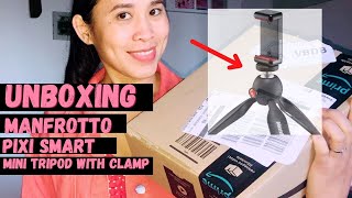 MANFROTTO PIXI Smart Mini Tripod with Clamp  PA SURPRISE NI HUBBY❤️ TheRufs [upl. by Brookes]