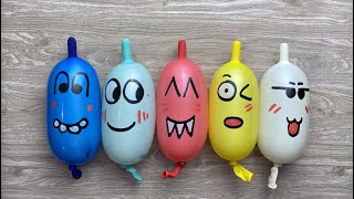 Making a Giant Slime Balloon with Surprise Toys Using Our Favorite Balloon Tricks [upl. by Yemirej715]