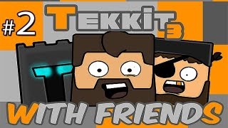 Minecraft Tekkit With Friends Ep2  Energy Condenser [upl. by Ennahtur]