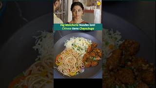 vegmanchurian noodles gobimanchurian tamanna prabhudeva [upl. by Aerahs]