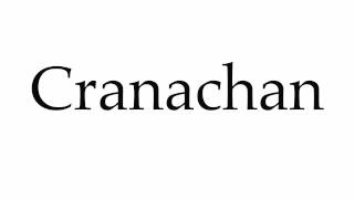 How to Pronounce Cranachan [upl. by Duester]