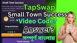 small town success Tapswap Code tapswap tapswapcode [upl. by Jacoba]