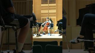 Playing Shostakovich Cello Concerto for a masterclass  Lavie Cello 13 shorts celloconcerto [upl. by Jerrome194]