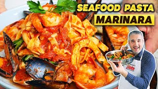 Unforgettable Recipe SEAFOOD PASTA MARINARA [upl. by Adohr]