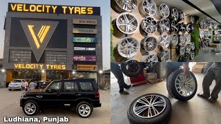 Alloy Wheels  Mahindra Scorpio S11  New Design 20 21  22 Nich  Tyres Velocity Tyres Ludhiana [upl. by Sivrahc]