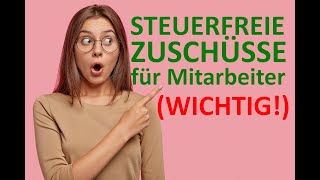 ZUSCHÜSSE FÜR MITARBEITER 🚨✌️💰 geld finanzen vermögensaufbau einfach erklärt [upl. by Alemrac]