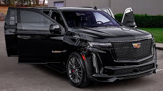 2023 Cadillac Escalade V  Wild Large Luxury SUV [upl. by Bowers]