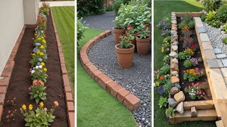 Perfect Garden Edging Ideas  Enhance Your Outdoor Space with Stylish Borders [upl. by Brandi]