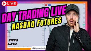 NFP News Day Trading Live Friday Morning Session  Futures Trading Live with ICT Concepts [upl. by Assenov]