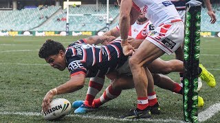 NRL Highlights Sydney Roosters v St George Illawarra Dragons  Round 20 [upl. by Eeramit]