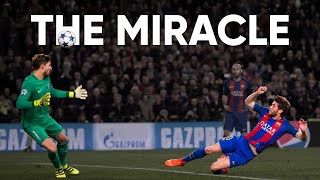 Barcelona vs Paris Saint GermainThe MiracleMovie [upl. by Eesdnyl]