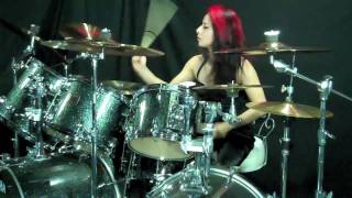 SLAYER quotPOSTMORTEMquot  DRUM COVER  LUX DRUMMERETTE [upl. by Wendolyn94]