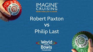 World Indoor Bowls Championship 2024 Robert Paxton vs Philip Last  Day 6 Match 2 [upl. by Elorac]