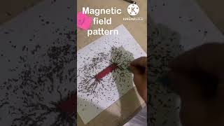 Bar magnet and iron filings magneticfieldlines [upl. by Iras]