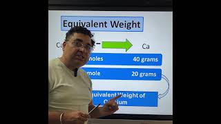 Equivalent weightchemistryequivalent weightneetjeeviraltrending [upl. by Glenine]