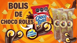 BOLIS GOURMET de CHOCO ROLES MARINELA receta para tu NEGOCIO [upl. by Dibri]