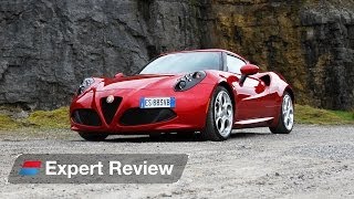 Alfa Romeo 4C coupe expert car review [upl. by Scurlock73]