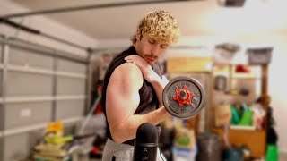 ASMR Bicep Curls amp Body Triggers whimpering [upl. by Blanding614]