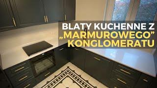 Blaty kuchenne z „marmurowego” konglomeratu [upl. by Orly]