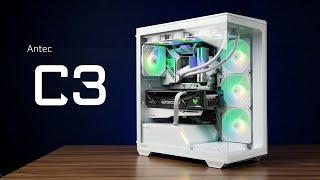 【Huan】 高性價比的中塔海景房機殼 Antec C3測試 [upl. by Seibold]