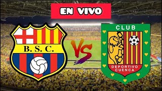 BARCELONA VS DEPORTIVO CUENCA EN VIVO AMISTOSO 2024 [upl. by Ahel]