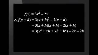 How to get Derivatives using First Principles Calculus [upl. by Graff]