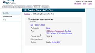 Managing amp Administering Tests w TPC Online  TPC Training [upl. by Lear8]