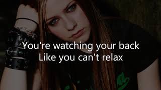 Avril Lavigne  Complicated Lyrics [upl. by Dlonyar]