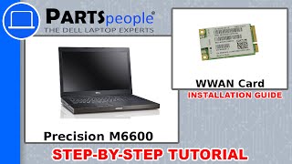 Dell Precision M6600 Wireless WWAN Card HowTo Video Tutorial [upl. by Asilec661]