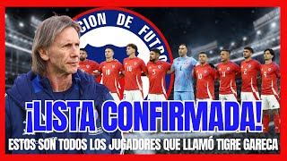 🔴¡CON 4 GRANDES SORPRESAS ESTA ES LA LISTA COMPLETA DE LA ROJA PARA JUGAR POR ELIMINATORIAS [upl. by Norrabal]