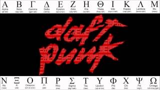 Greek Alphabet  Daft Punk Remix [upl. by Asilehc]