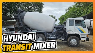 Hyundai transit mixer truck [upl. by Vaish]