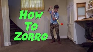 How To Do Floorball TricksZorro Tutorial Beginner amp Advanced [upl. by Lilla]