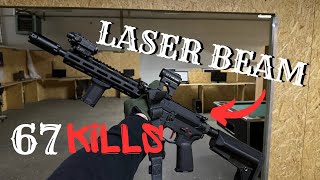 Soldier plays Airsoft and destroys  Mr Airsoft  Airsoft CQB gameplay  Custom M4 [upl. by Oliva]