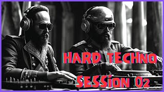 Session 02 Ultimate Hard Techno Mix [upl. by Nnylear635]