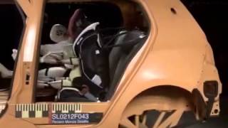 Recaro Monza Nova 2 Seatfix CRASH TEST [upl. by Nahsad]