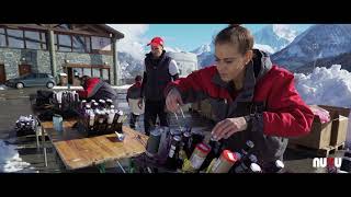 4K  Setup NUVU Fireworks  Courchevel Festival 2022 [upl. by Lenz]