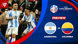 🔴 ARGENTINA vs COLOMBIA  Final COPA AMERICA 2024 Preview Predictions Lineup Head to Head [upl. by Starlene]