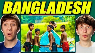 Americans React to Beautiful Bangladesh  Land of Stories [upl. by Ynaffi]