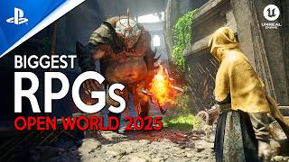 TOP 25 MOST AMBITIOUS Open World RPG Games coming out in 2025 [upl. by Burger692]