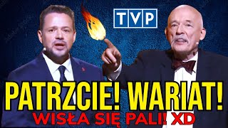 KORWIN MIAŻDŻY TRZASKOWSKIEGO W DEBACIE TVP [upl. by Yvon]