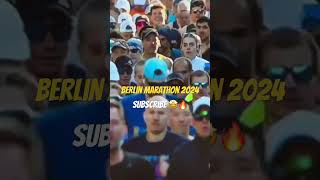 Berlin Germany marathon 2024 🏃‍♂️🏃‍♂️ best marathons in the world to run scc berlinmarathon [upl. by Harshman]