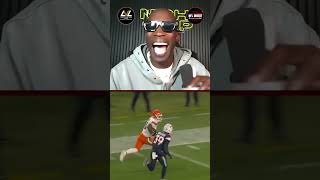 Shannon Sharpe doesn’t like getting HELD shorts nfl denverbroncos [upl. by Anirtruc]