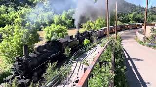 Durango amp Silverton Steam 473476480493 [upl. by Lebatsirhc]