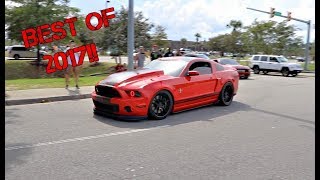 Best Mustang PulloutsBurnouts of 2017 [upl. by Hidie]