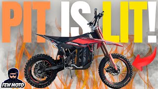 Nicot Wolf 72V Electric Pit Bike Review Road Ready OffRoad Capable [upl. by Laval]